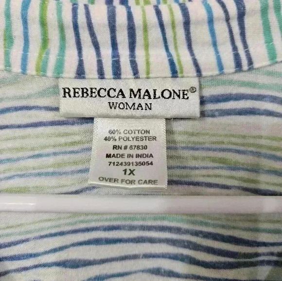 Rebecca Malone plus size blouse! - Picture 3 of 5